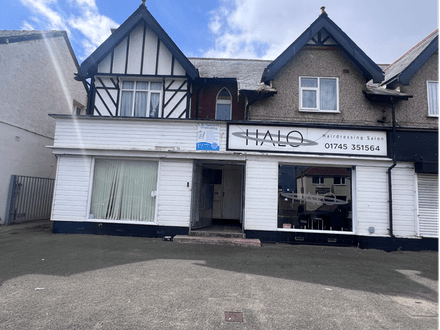 Two Commercial Shops Plus Two-Bedroom Flat